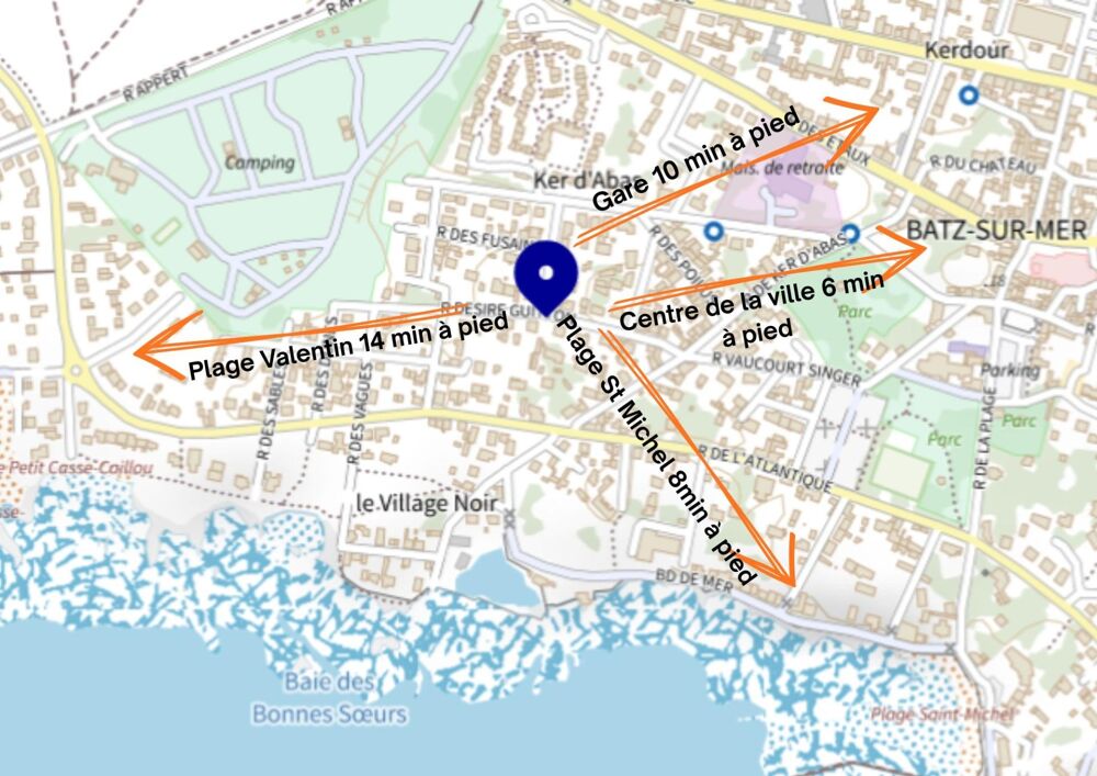 Vente Maison Charmante maison de pêcheur - Quartier calme proche centre d'intérêts Batz-sur-mer