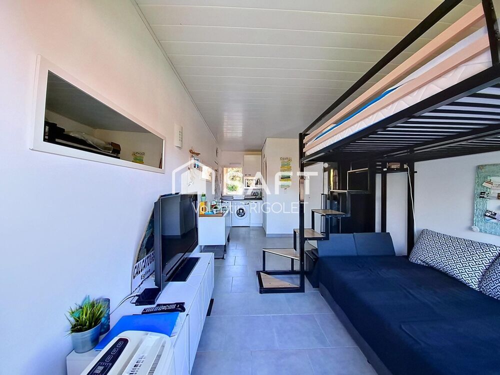 Vente Appartement Studio de 21m² meublé, Accès direct plage, Balcon. Ajaccio