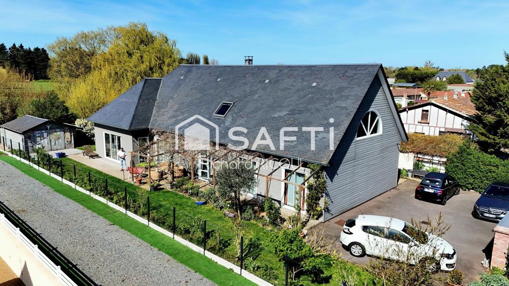 Maison BBC RT2012 - 200m², 5 chambres, piscine intérieure chauffée