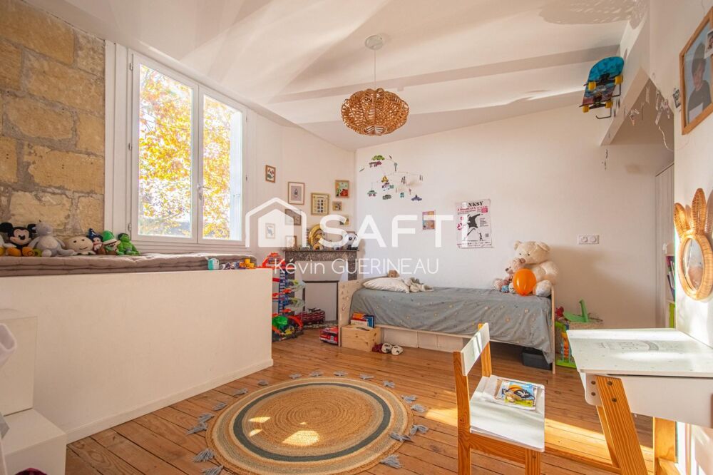 Vente Maison Echoppe r�nov�e, 3 chambres, 1 bureau et jardin Bordeaux