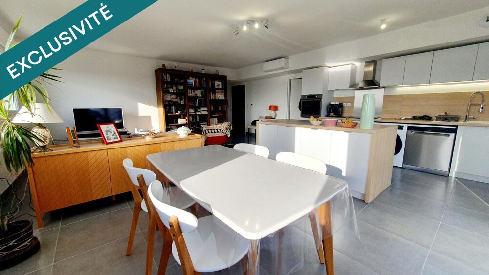Appartement 105 m2 - pièce de vie avec cuisine ouverte - 1 suite parentale - 2 chambres - 2 salles de bains - 2 grandes terrasse