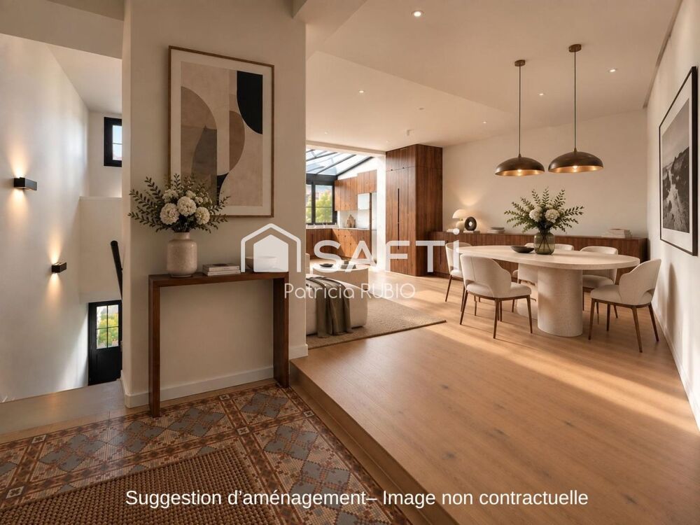 Vente Maison RUEIL CENTRE - Maison 6 chambres avec jardin et garage Rueil-malmaison