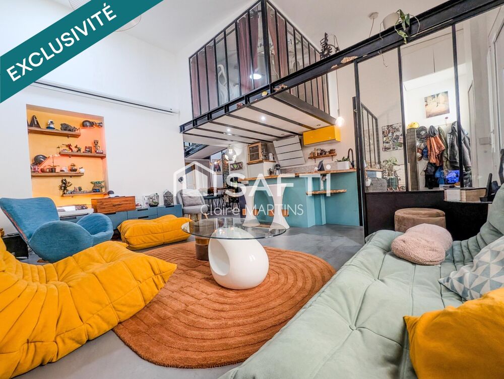 Vente Maison LOFT MAISON 2 CHAMBRE PLUS BUREAU EN MEZZANINE Issy-les-moulineaux