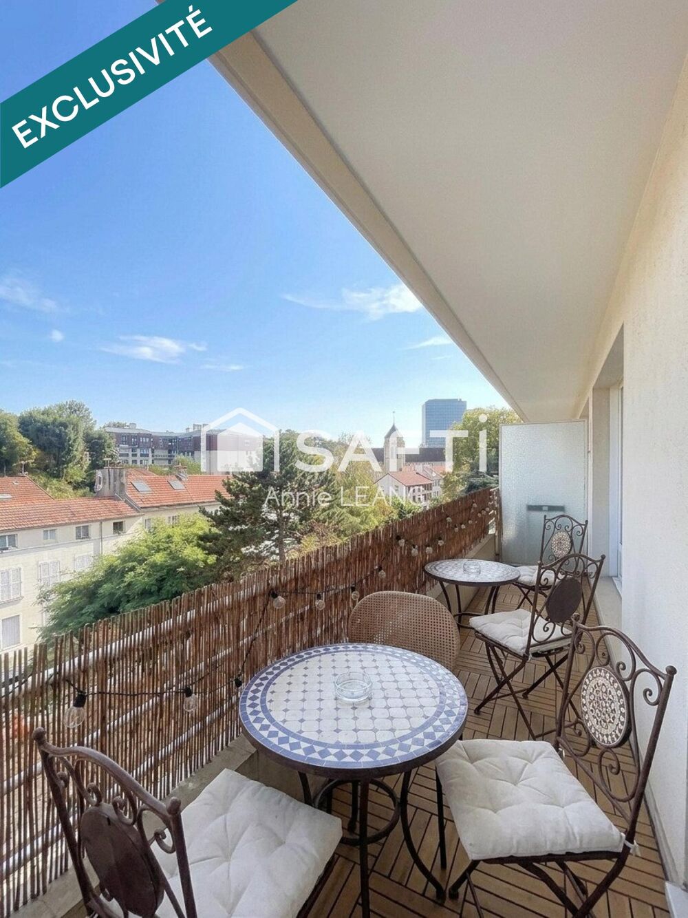Vente Appartement Montreuil : lumineux 3 pièces traversant, 2 balcons, résidence arborée, métro ligne 9 à 5 min ! Montreuil