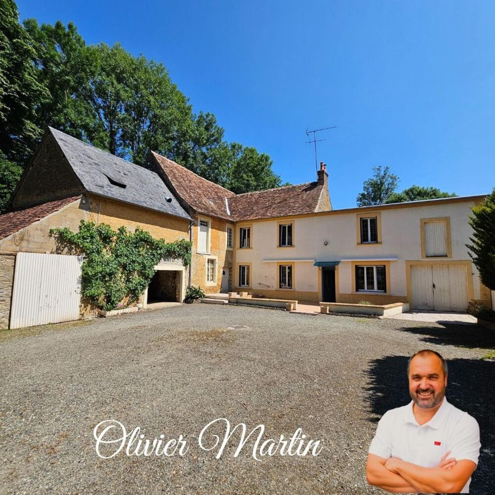 Vente Maison MOULIN XVIII° siècle  AVEC MAISON ET DÉPENDANCES SUR 5 HECTARES – À 25 MIN DU MANS Epineu-le-chevreuil