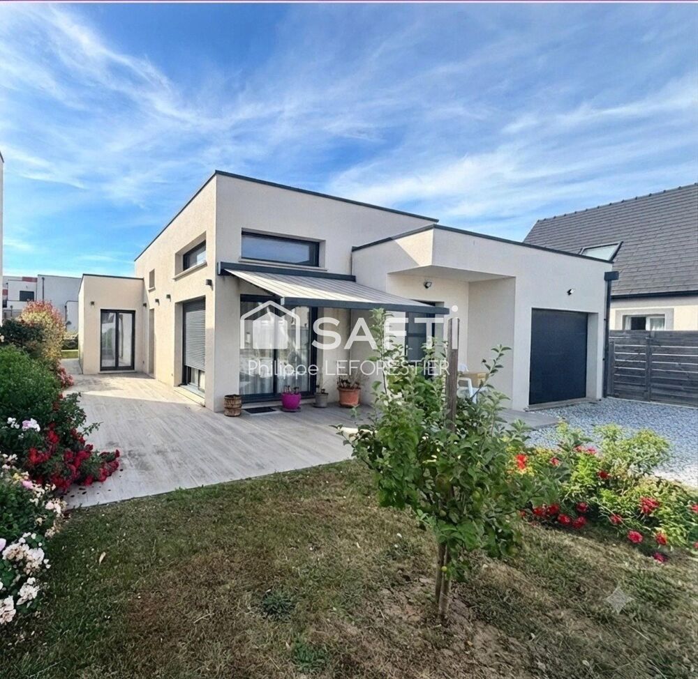 Pavillon moderne de plain pied Caen nord. 396000 €
