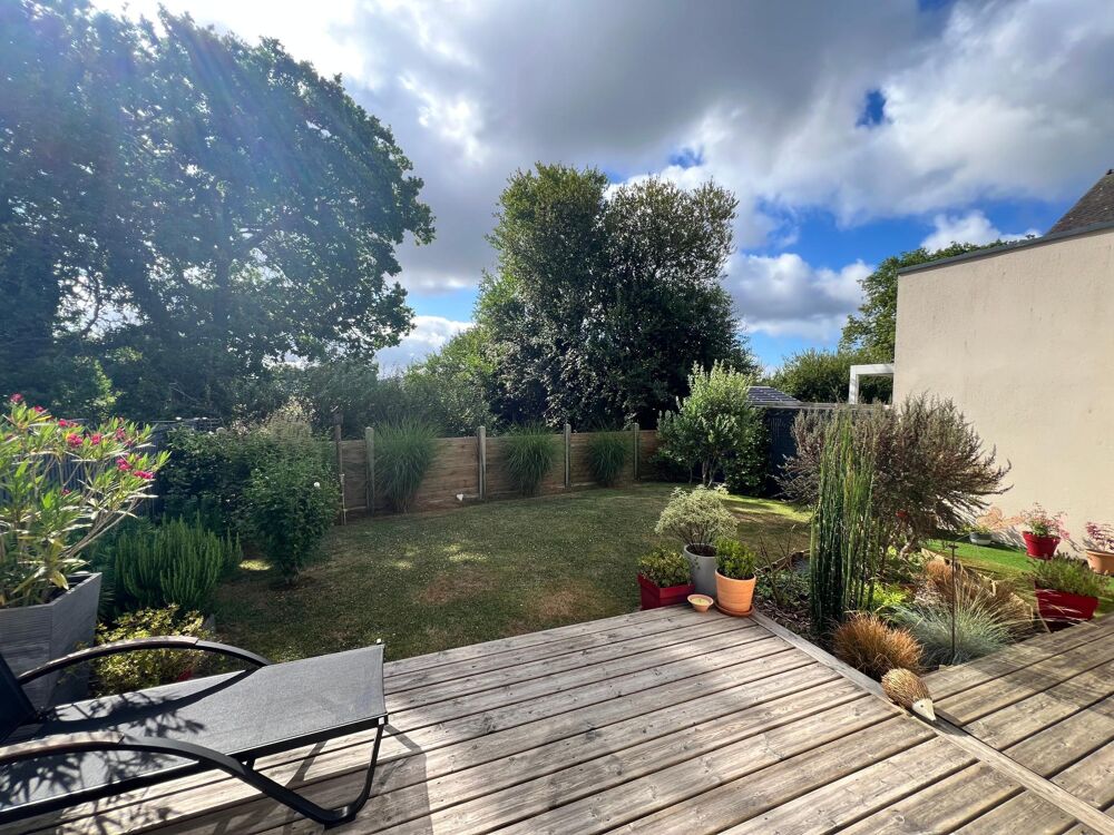 Rare, Saint André des Eaux centre, maison moderne de 94m²(78,36m² loi Carrez), 3 chambres, terrain 201m², excellent DPE en B.