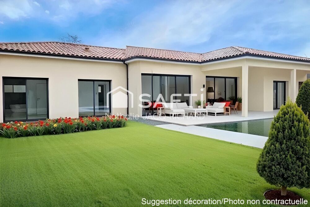 Superbe maison contemporaine 150 m² - Quessac