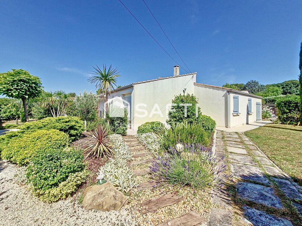 Vente Maison Maison de plain-pied de 105 m² sur terrain de 891 m² proche de toutes les commodités à pied Velaux