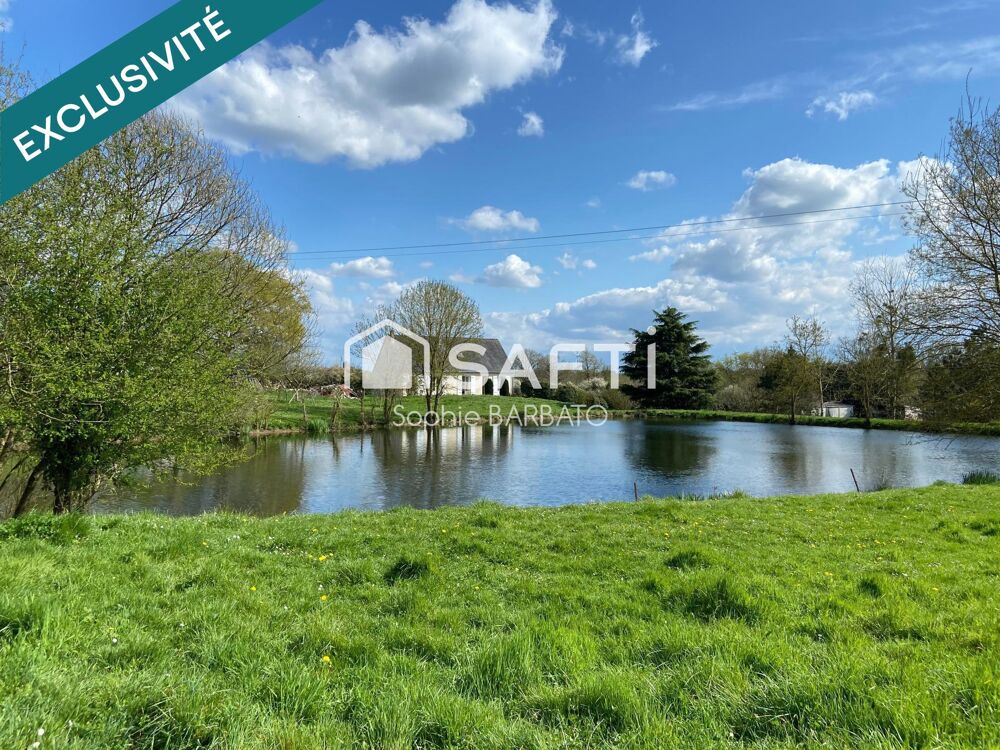 Vente Maison Propriété avec 3 étangs sur plus de 2 hectares Joue-sur-erdre