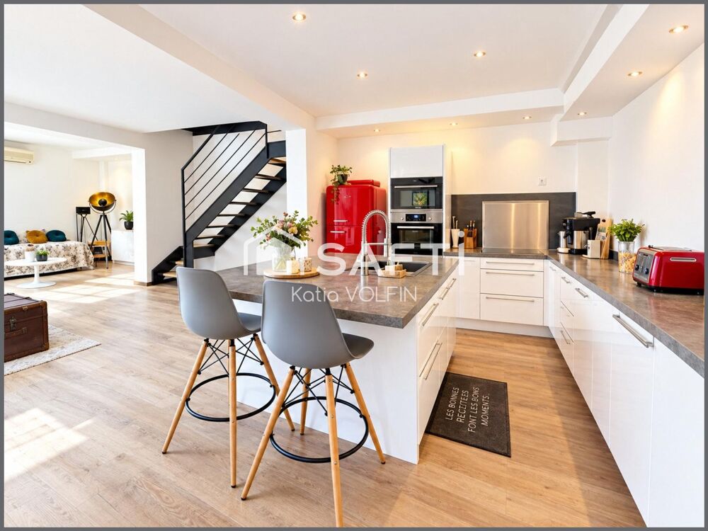 Un appartement T5 qui a tout dune maison