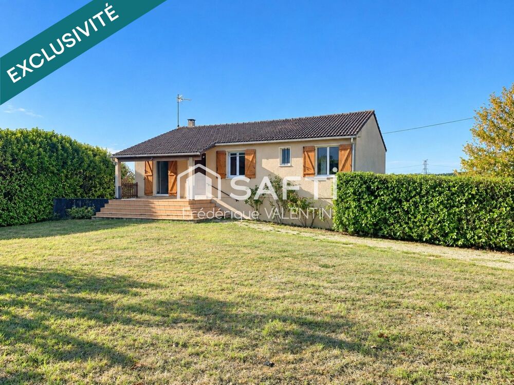 Vente Maison GRAGNAGUE :  MAISON DE PLAIN-PIED 96 M² T5  avec SOUS-SOL 96 M²  Parcelle 2048 m2 Gragnague