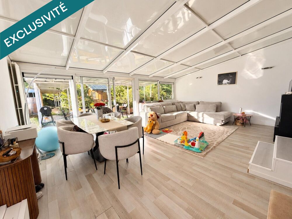 Maison de 90 m² habitable sur un terrain clos de 980 m²