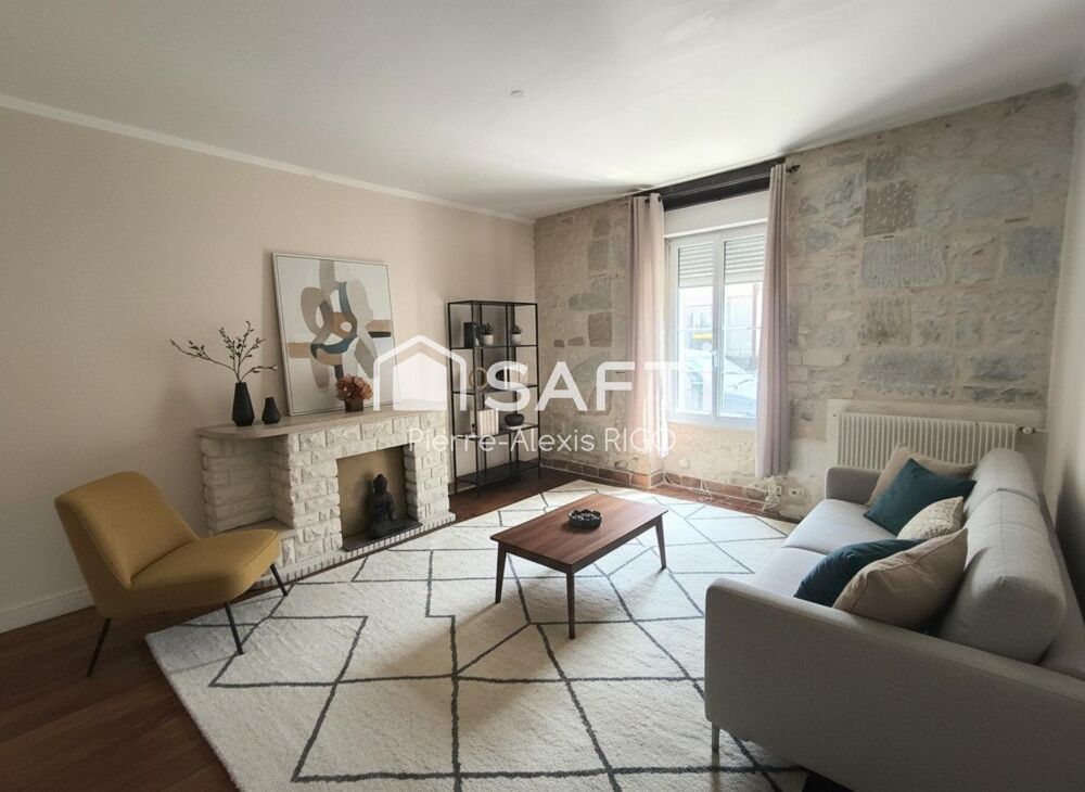 Vente Maison Maison ville Lauzun 87m², 3 ch, garage, 185500€ Lauzun