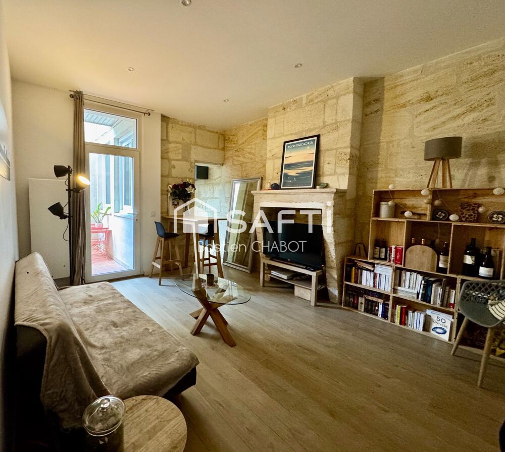 Vente Appartement Charmant 2 Pièces de 44 m² avec Terrasse et Cave Bordeaux