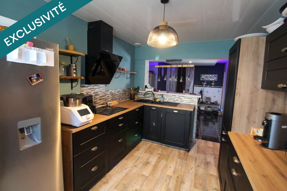 Vente Maison Maison rénovée – 4 chambres – Prestations modernes – DPE B Montceau-les-mines