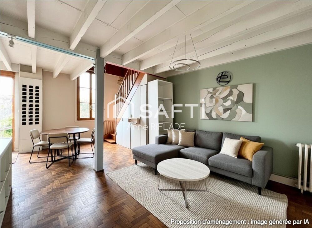 Maison 2/3 chambres - jardin - La Bastide