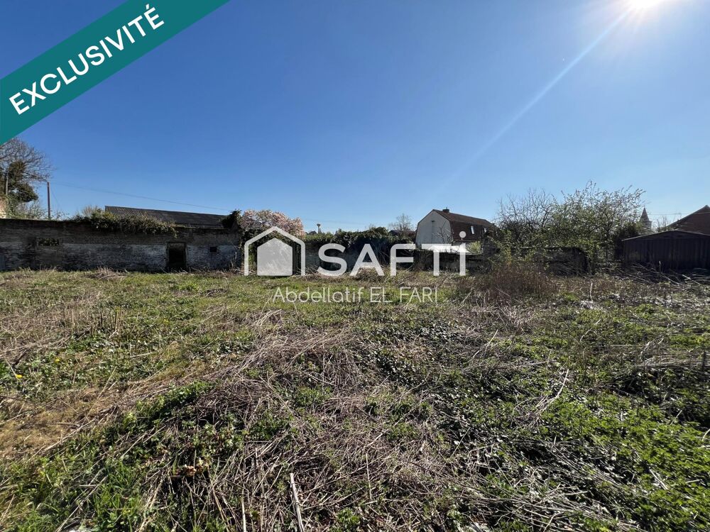 Vente Terrain 26 m de facade - Terrain de 577 m² Gosnay