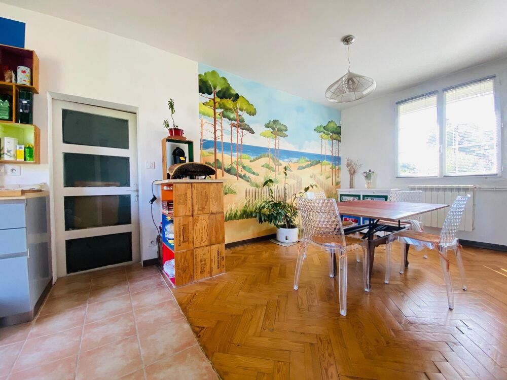 Vente Maison CENON – Maison rénovée 122 m² – Parcelle 813 m² – 4 chambres – Jardin, potager – Dépendance – Cave – Garage – Hammam Cenon
