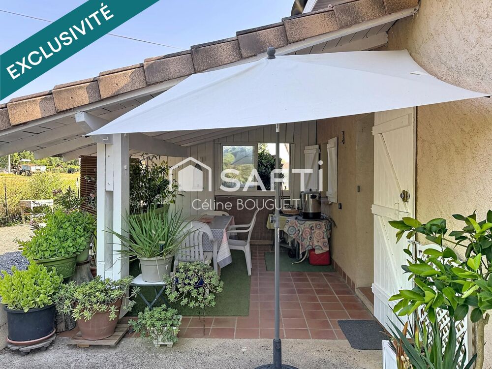 Maison 110 m2 avec jardin au calme