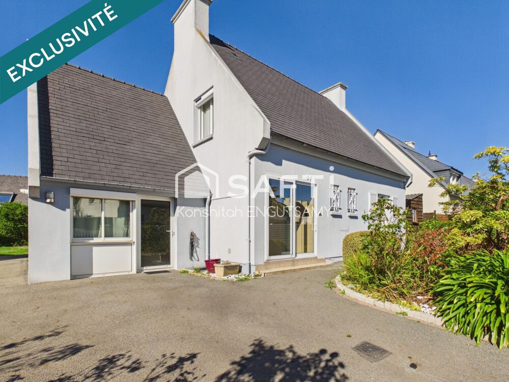 Maison de 115m² sur un terrain de 490m², 3 chambres avec garage et véranda chauffée