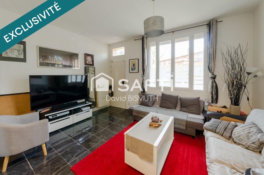 Vente Maison EXCLUSIVITÉ – Charmante maison 3 pièces 2 chambres de 52 m2 avec jardin de 80 m2 – Cité Jardin, Gennevilliers Gennevilliers