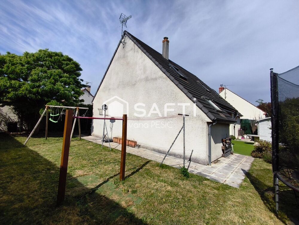 Vente Maison ST-JEAN-LE-BLANC – MAISON FAMILIALE 160 M² – 4 CHAMBRES – JARDIN – GARAGE – AU CALME Saint-jean-le-blanc