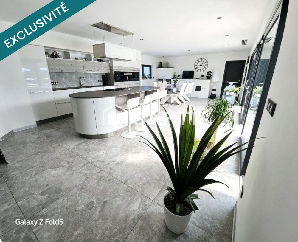 MAISON CONTEMPORAINE DEXCEPTION  216 m²  PISCINE CHAUFFÉE  GÎTE INDÉPENDANT