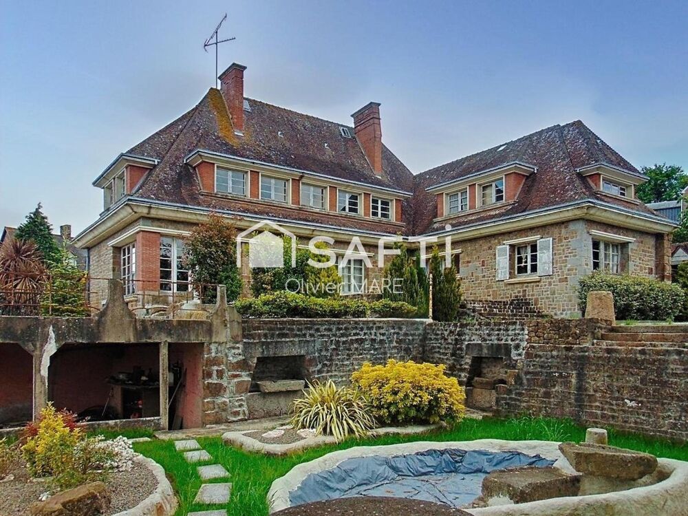 Propriété avec habitation de 320 m², 4 dépendances, terrain 1,3 ha, Lonlay L'Abbaye