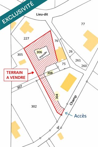  Terrain � vendre 1000 m�