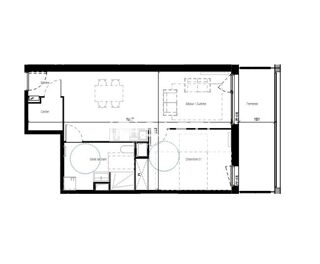  Appartement à vendre 2 pièces 53 m²