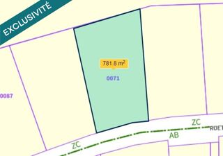  Terrain � vendre 780 m�