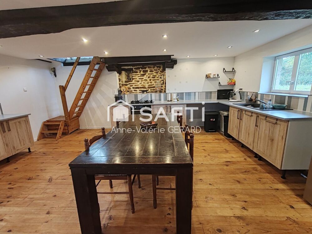 Maison de campagne, sans voisin, jardin 1198m²