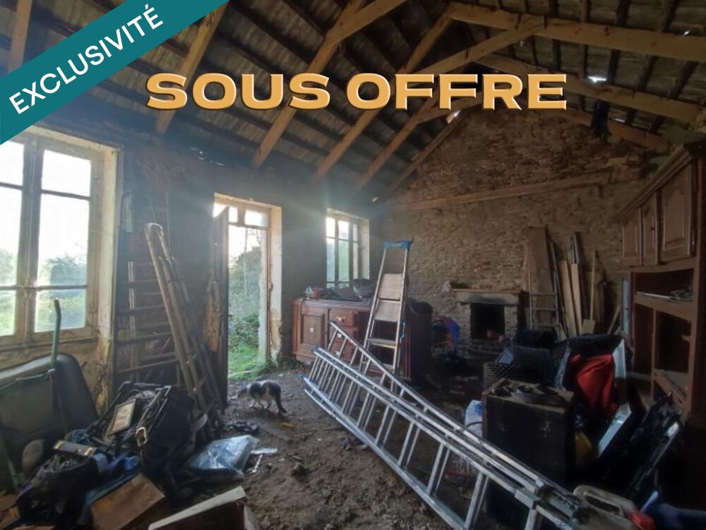 Vente Maison Maison à rénover 35 m2 / Terrain de 2300 m2 Plouvorn