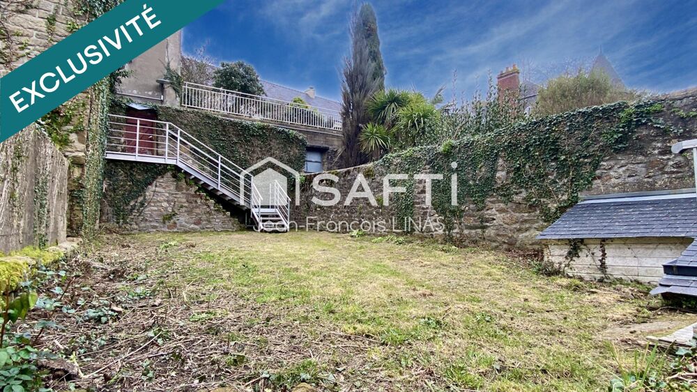 Vente Maison Immeuble avec 3 T2 et un jardin clos au cœur de St Goustan et à 350m du centre-ville Auray