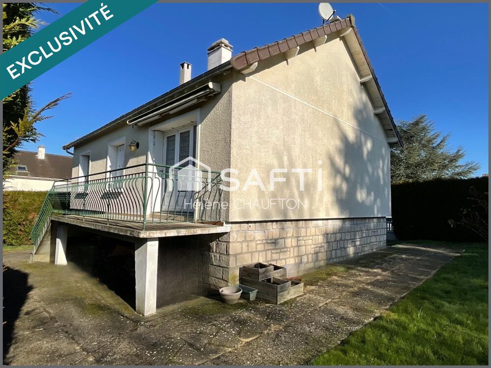 Vente Maison Maison proche gare Bréval 2 chambres, sous-sol total Neauphlette