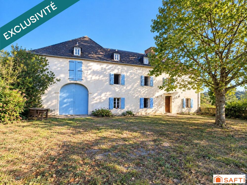 AUTHENTIQUE ENCLOS BÉARNAIS AVEC MAISON, APPARTEMENT INDÉPENDANT ET DÉPENDANCES