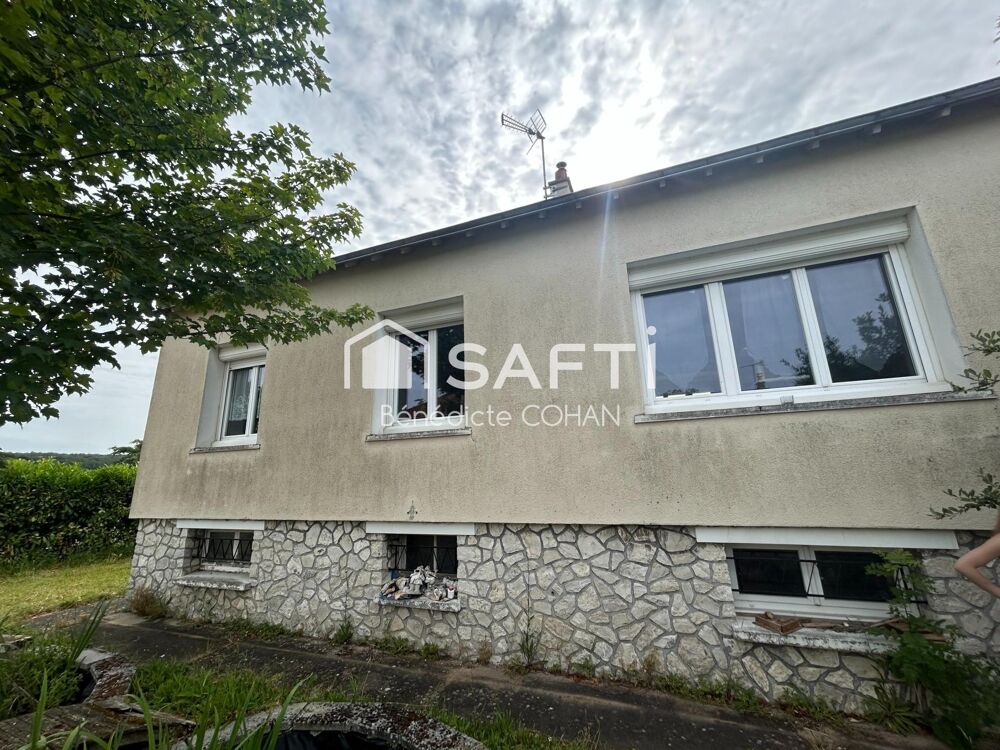 Maison 93 m2, avec sous sol total et garage double.