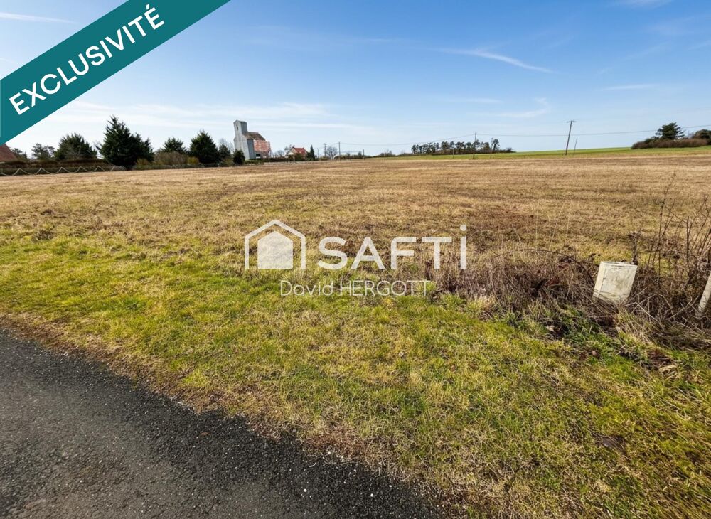 Vente Terrain ? Terrain à bâtir viabilisé - 862 m² - Verdes (Beauce la Romaine) Verdes