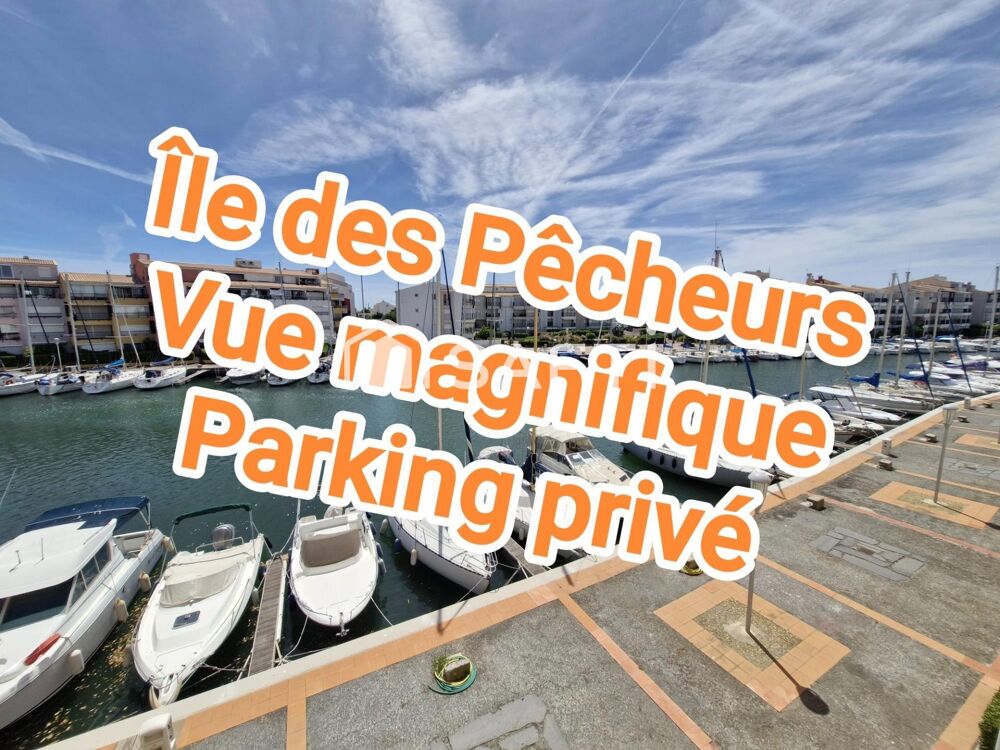 CAP D'AGDE - Ile des Pêcheurs, Vue chenal