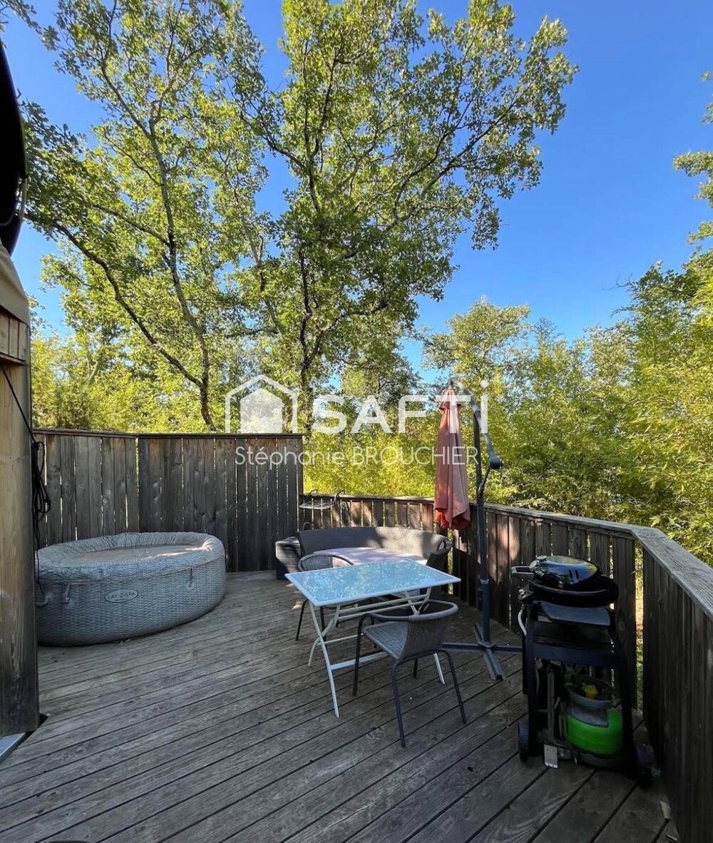 Vente Maison Lodge entièrement équipée avec terrain Saint-alban-auriolles