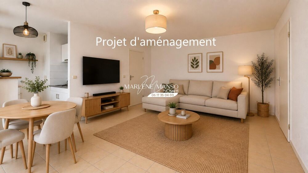 T2 avec balcon abrité + stationnement privatif