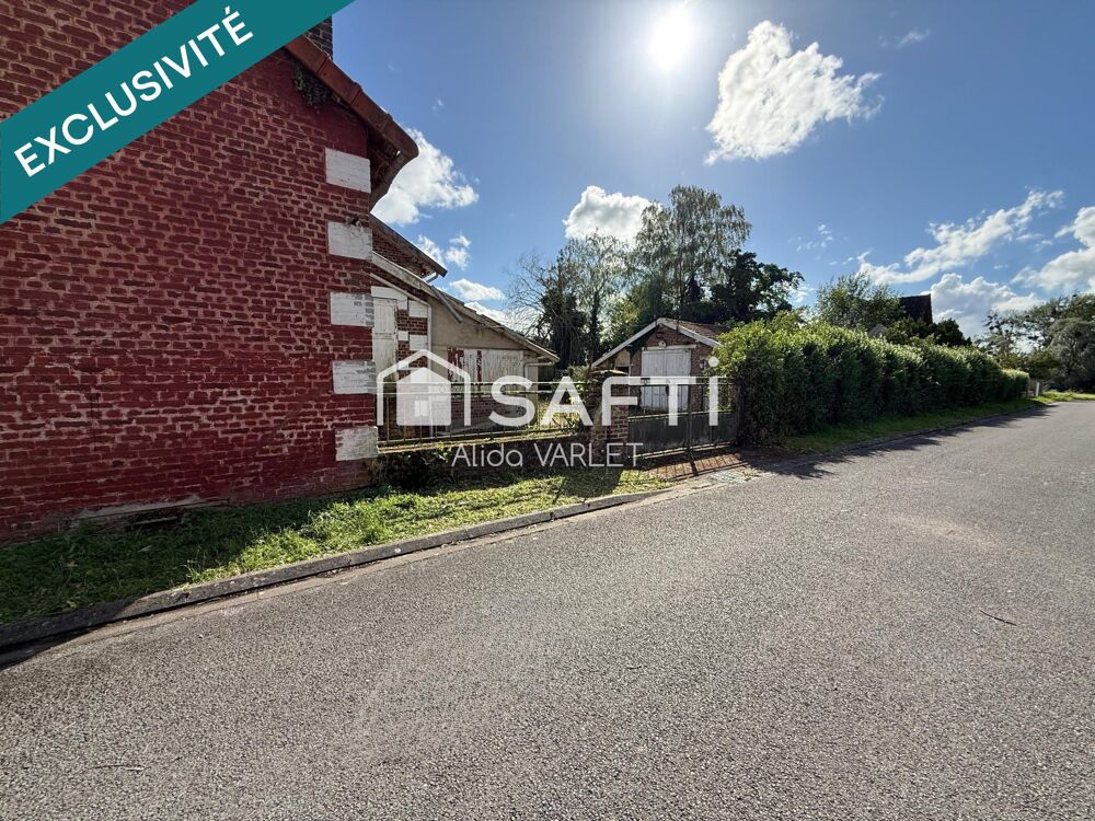 ? EXCLUSIVITÉ - MONTESCOURT-LIZEROLLES - MAISON 200m² ?