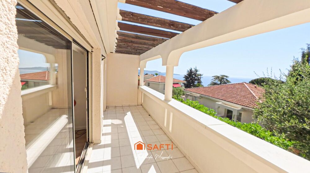 Archet, 3 pièces avec terrasse plein sud dans résidence avec piscine