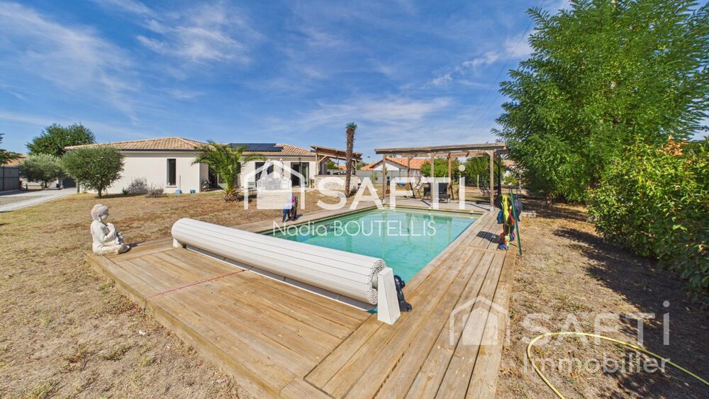 Vente Maison Trés belle maison de plain pied, 4 chambres, piscine garage. Ambares-et-lagrave