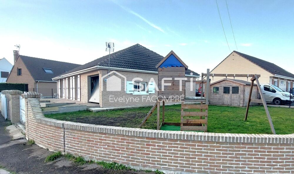 Vente Maison Plain-pied idéal pour votre famille à Oye-Plage ! Oye-plage