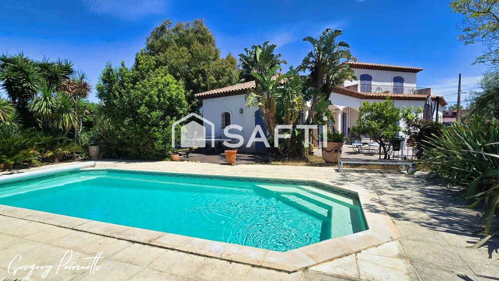 Presquîle de Giens - Villa plein sud avec piscine à 5 min des plages