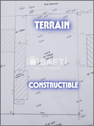  Terrain � vendre 703 m�