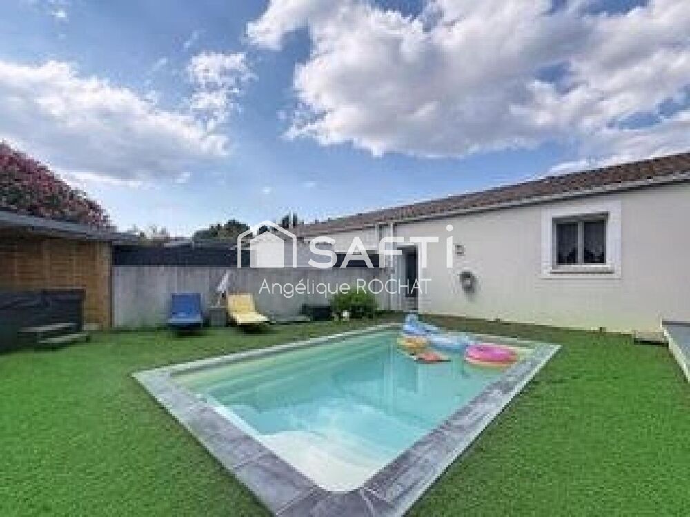 Magnifique Villa de plain-pied de 115 m² avec piscine et jacuzzi  Puissalicon