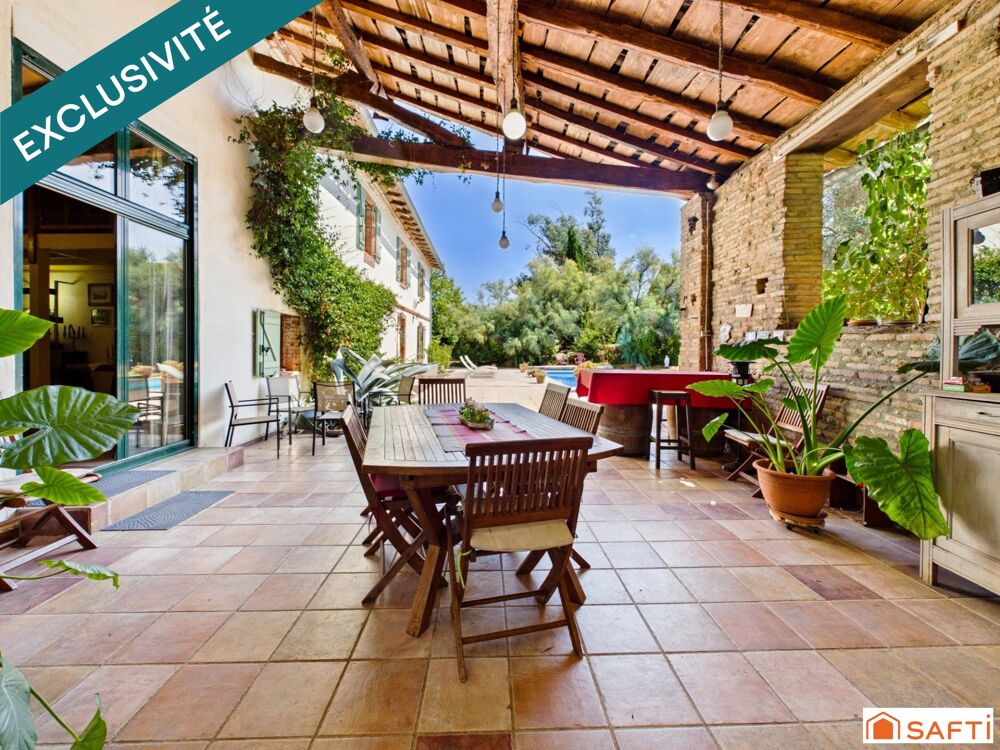 Magnifique Grange Rénovée T12 570m2 avec Piscine, Garage de 70m et gîte!!!